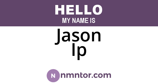 Jason Ip