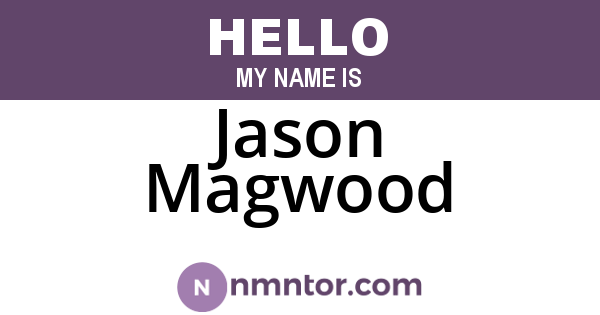 Jason Magwood