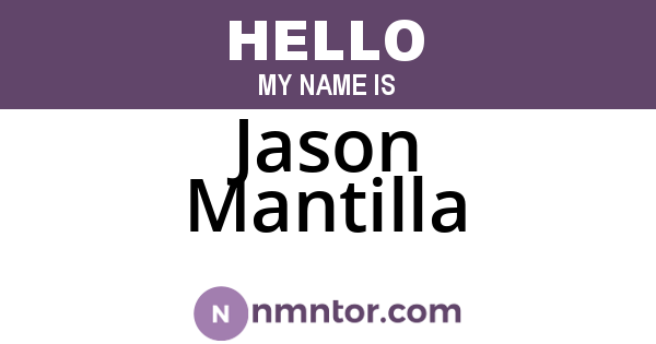 Jason Mantilla