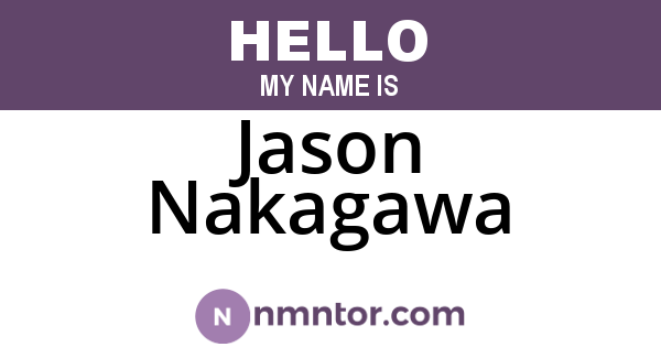 Jason Nakagawa