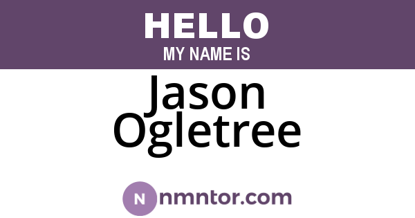 Jason Ogletree