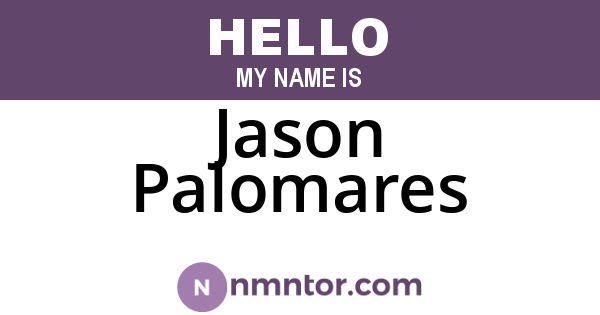 Jason Palomares
