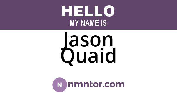Jason Quaid