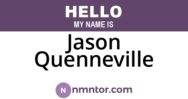 Jason Quenneville