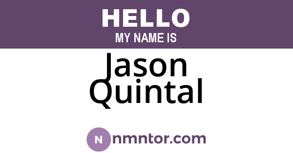 Jason Quintal