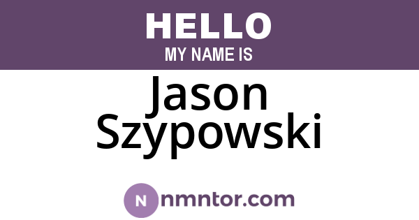 Jason Szypowski