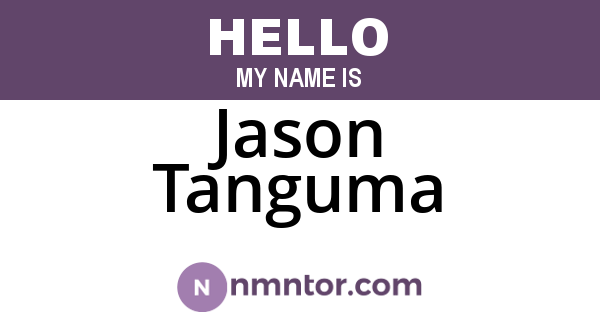 Jason Tanguma