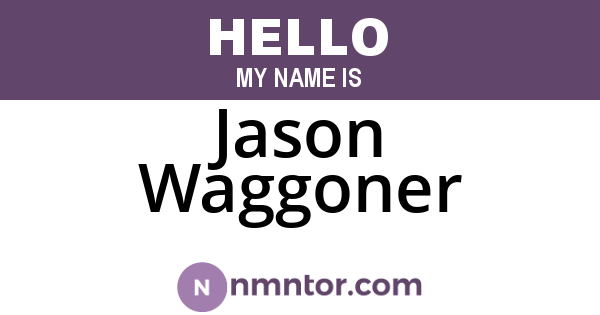 Jason Waggoner