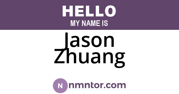 Jason Zhuang