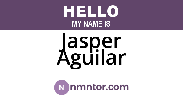 Jasper Aguilar