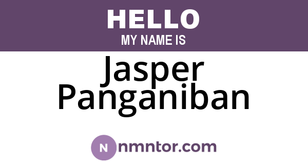 Jasper Panganiban