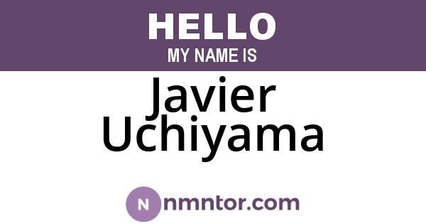 Javier Uchiyama