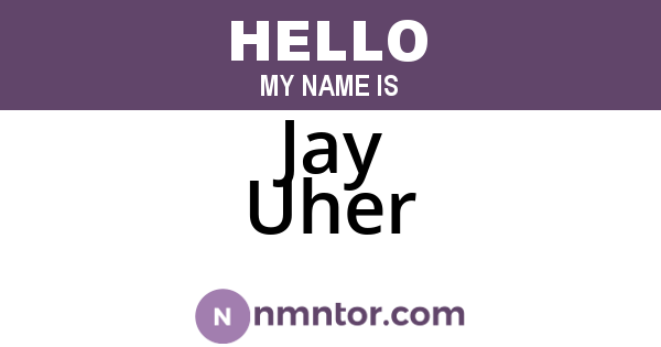 Jay Uher