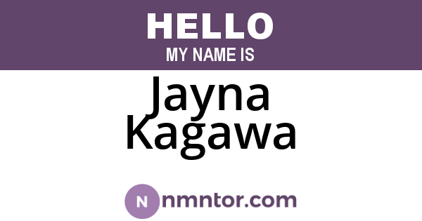 Jayna Kagawa
