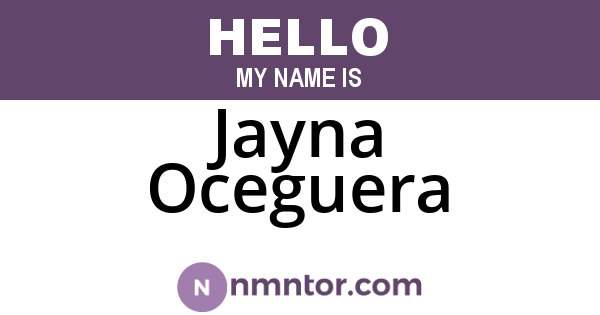 Jayna Oceguera