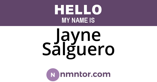 Jayne Salguero