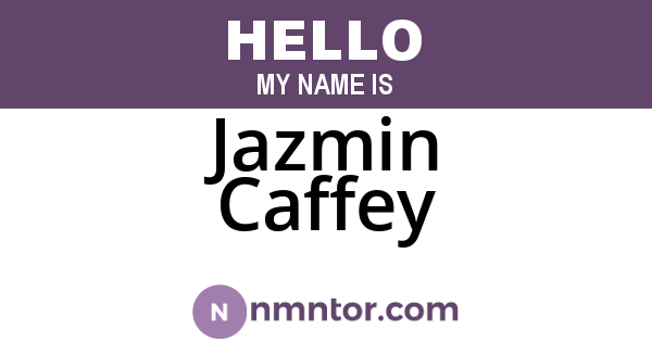 Jazmin Caffey