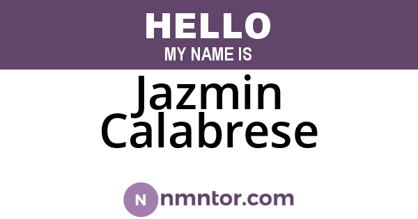Jazmin Calabrese