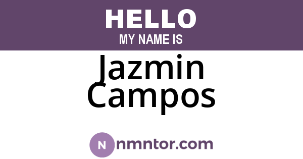 Jazmin Campos
