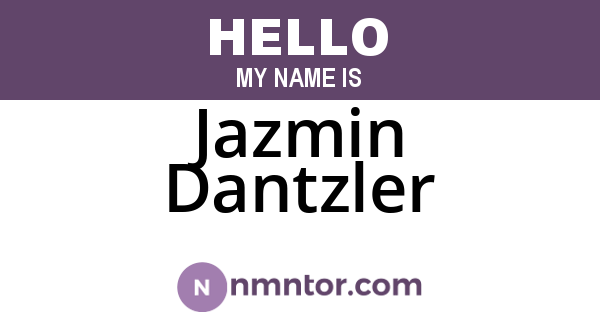 Jazmin Dantzler