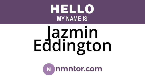 Jazmin Eddington