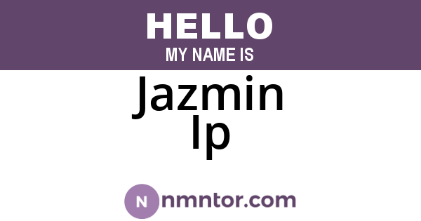 Jazmin Ip