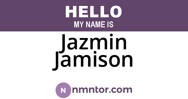 Jazmin Jamison