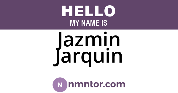 Jazmin Jarquin