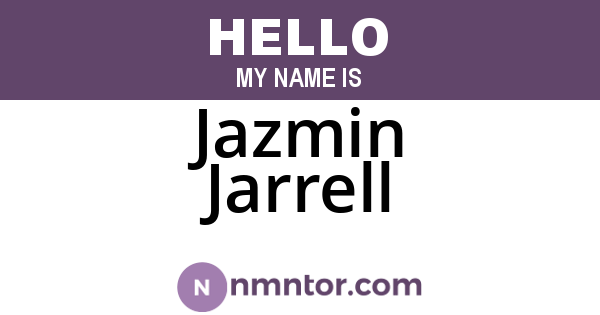 Jazmin Jarrell