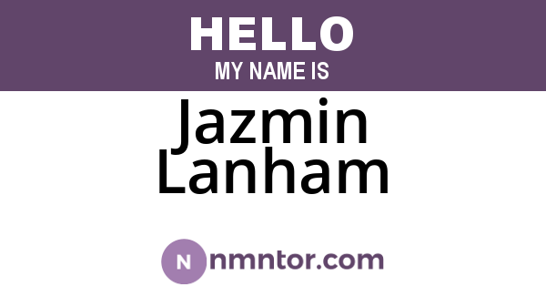 Jazmin Lanham