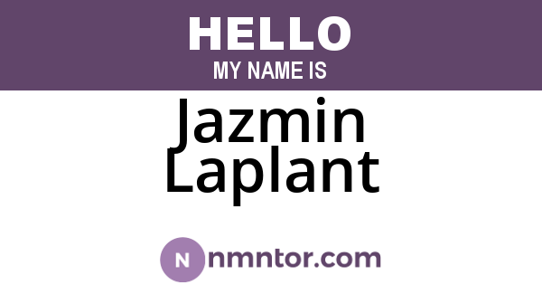 Jazmin Laplant
