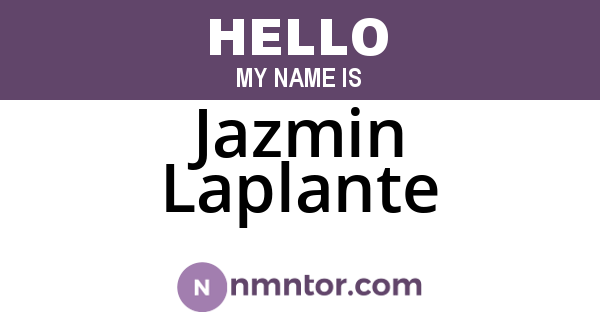 Jazmin Laplante