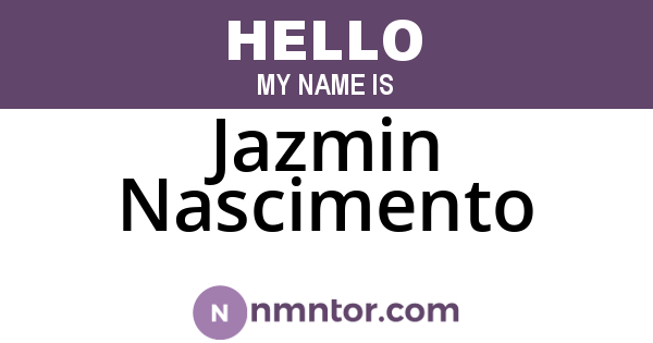 Jazmin Nascimento