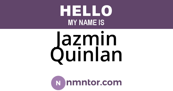 Jazmin Quinlan