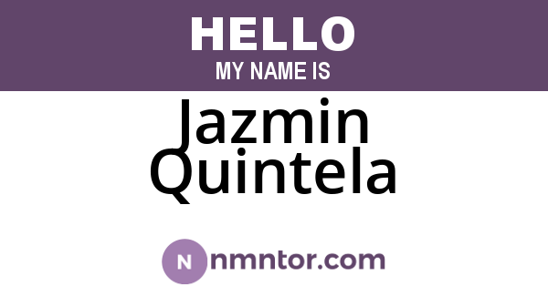 Jazmin Quintela