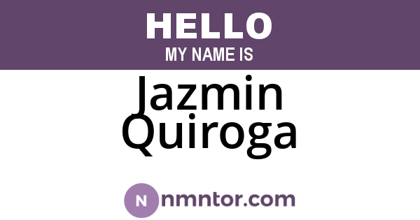 Jazmin Quiroga
