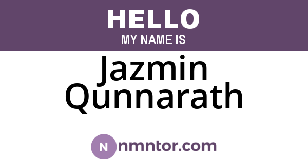 Jazmin Qunnarath