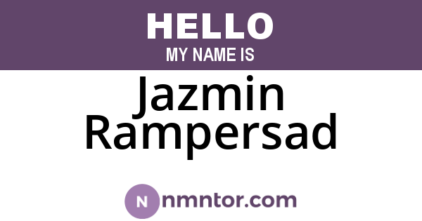 Jazmin Rampersad