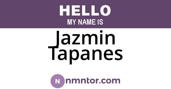Jazmin Tapanes