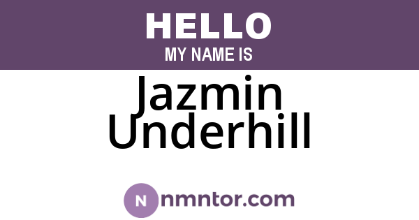 Jazmin Underhill