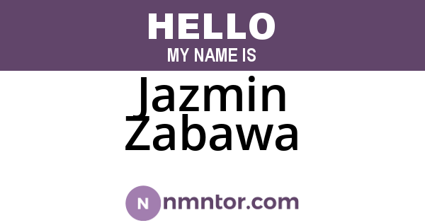 Jazmin Zabawa