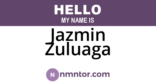 Jazmin Zuluaga