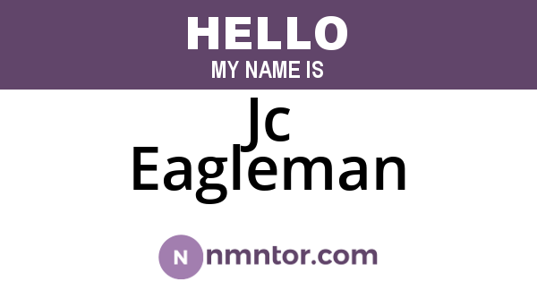 Jc Eagleman