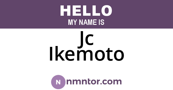 Jc Ikemoto