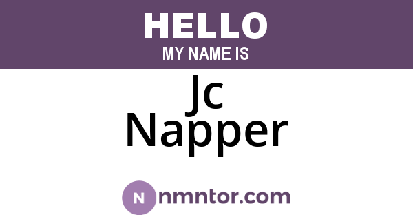 Jc Napper