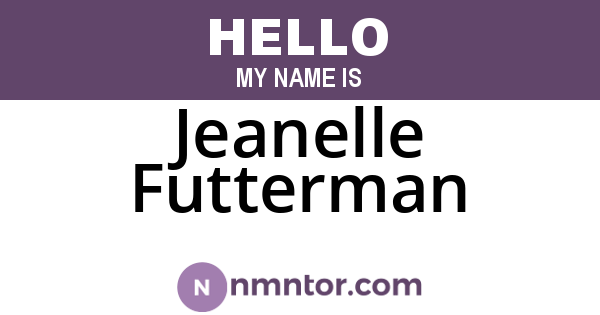 Jeanelle Futterman