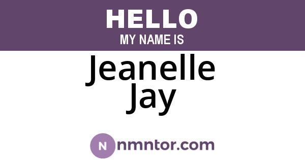 Jeanelle Jay