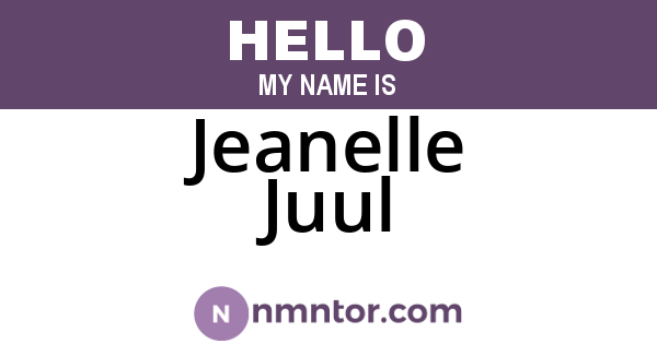 Jeanelle Juul
