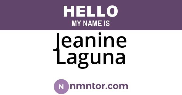 Jeanine Laguna