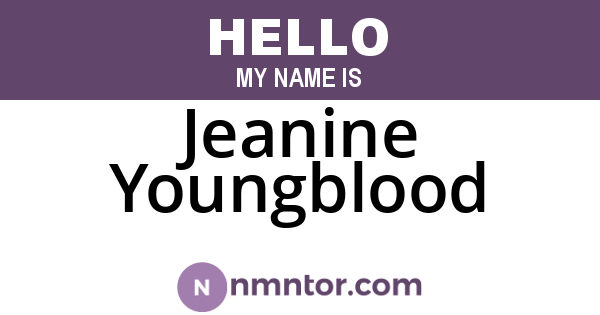 Jeanine Youngblood